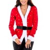 Tipsy Elves Women's Mrs. Claus Cardigan - Holiday Festive Sweater - 2 of 2