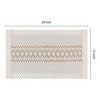 REGALWOVEN Cotton Linen Washable Indoor Outdoor Placemats 20" x 12" 4 Pcs - 3 of 4