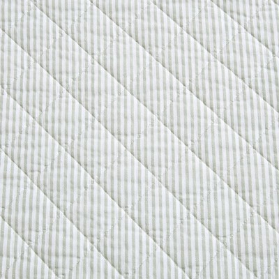 Twin White Cotton Reversible Quilt Set with Frills