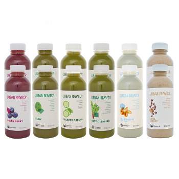Urban Remedy Organic Energizing Juice Cleanse - 12ct/16 fl oz