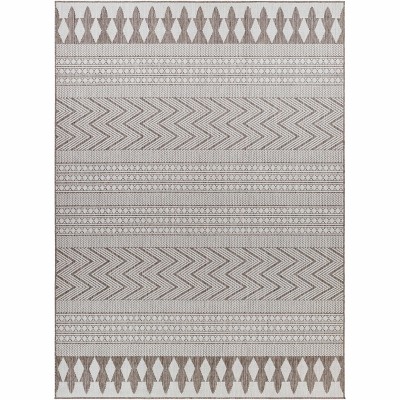 Hauteloom Asif Brown Area Rug