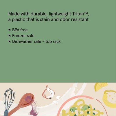 Salad Bento Food Storage Container Cream - Figmint™