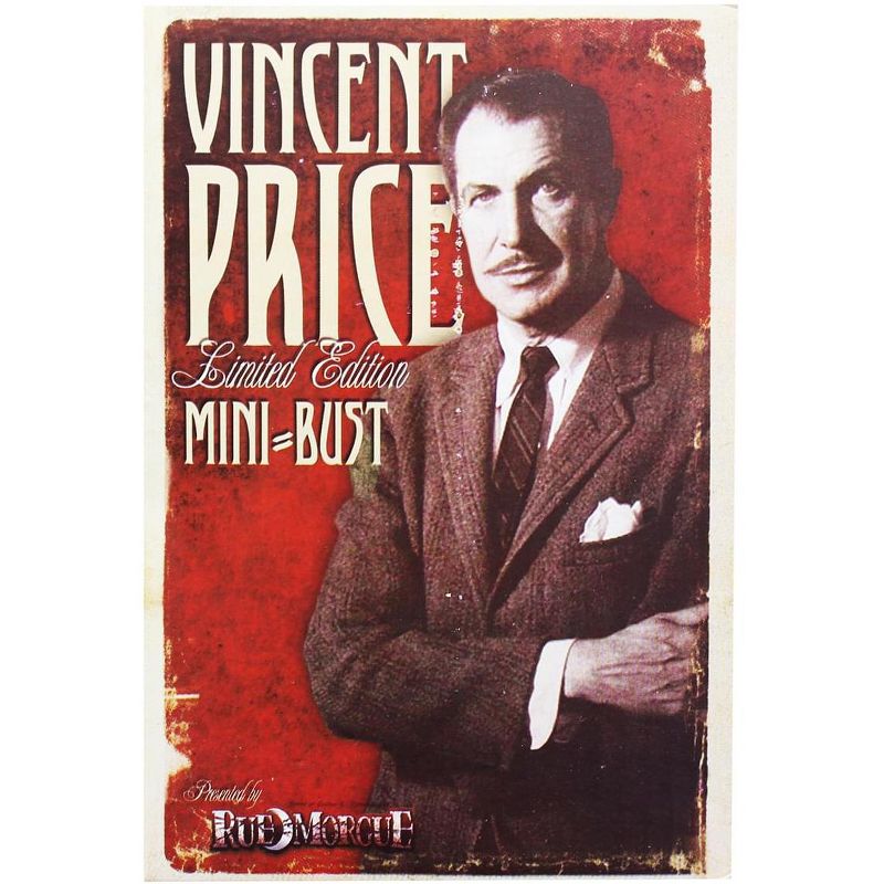 Rue Morgue Magazine Vincent Price Limited Edition Mini Bust, 2 of 3