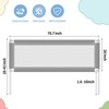 Bed Rail for Toddlers, Detachable Baby Bed Rail Guard, Suitable for Queen, Full, Bed Rails for Toddlers and Baby(78.7", 1 Side) - 3 of 4