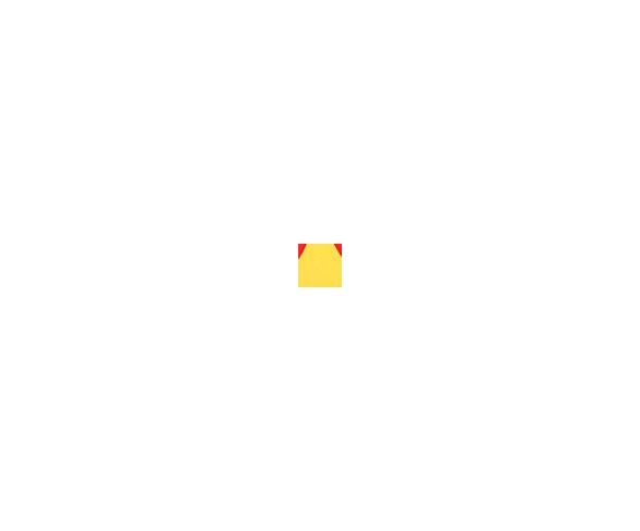 Kids Heart Eyes Bean Bag Chair - Yellow -GoMoji