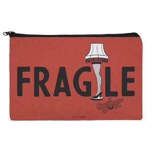 A Christmas Story Fragile Type Makeup Cosmetic Bag Organizer Pouch - 1 of 4