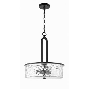 Craftmade Lighting 3 - Light Pendant in  Flat Black - 1 of 1