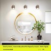 Runesay Mini Directional Wall Spot Light, Adjustable Flush Mount Ceiling Plug Track Lighting for Bedside, Hallway, Bedroom, Office, Warm White - 3 of 4