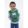 John Deere Tractor Fleece Zip Up Raglan Hoodie Toddler - 2 of 4