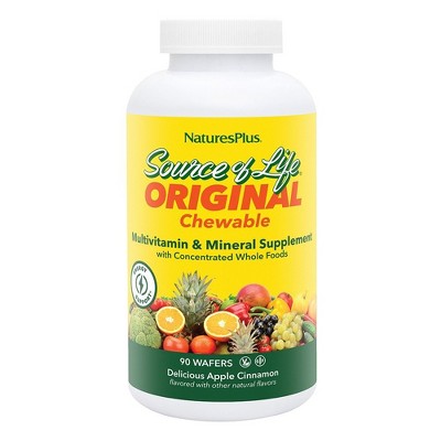 Source of Life Multivitamin Adult by Nature's Plus  -  90 Chewable