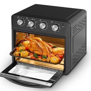 ORRD27.5QT 6-in-1 Air Fryer Oven, Large Countertop Convection Oven for Air Frying, Baking & Dehydrating (Black) - 1 of 4