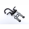 Gulches Oil Rubbed Bronze Bathroom Faucet, 2-Handle, 4-Inch Centerset, Includes Pop-up Drain & Supply Hoses - 2 of 4