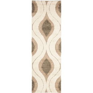 Florida Shag SG461 Power Loomed Indoor Rugs - Safavieh - 1 of 4