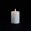 FIA Wick White Pillar Candle (Set of 2) - 2 of 2
