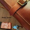 Blade Guard Chef’s Knife Roll: Premium Leather 5-Pocket Bag for Chefs | Secure, Durable, Stylish & Travel-Friendly Case - 4 of 4