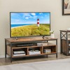 Costway Industrial Coffee Table with Open Storage Metal Frame Center Table for Living Room - 4 of 4