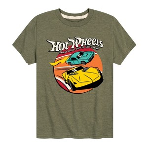 Boys' - Hot Wheels - Fastest Metal Cars in the World Short Sleeve Graphic T-Shirt - 1 of 4