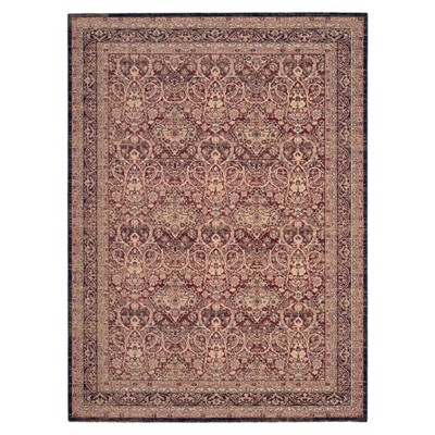 Lavar Kerman Rug - Red/Navy - (8'x10') - Safavieh