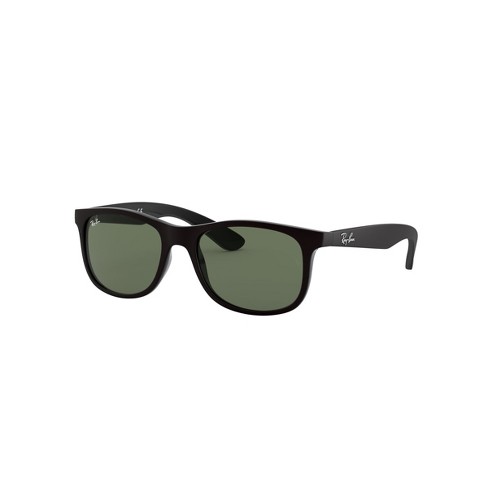 Ray-ban Junior Rb9062s 48mm Child Square Sunglasses Dark Green Lens : Target