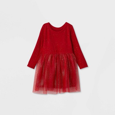 5t red dress