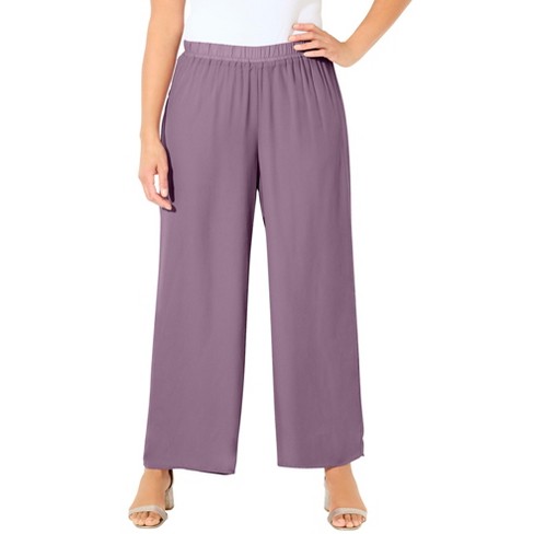 Catherines Women's Plus Size Petite Cocktail Pant - image 1 of 4