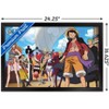 Trends International One Piece: Wano Country - Sailing Crew Framed Wall Poster Prints - 3 of 4