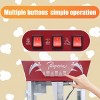 INFURNIC Popcorn Poppers Commercial Popcorn Maker 12 Oz Kettle with Tempered Glass and Warming Deck for Parties, Red, 14.69"*12.91"*23.03" - 2 of 4