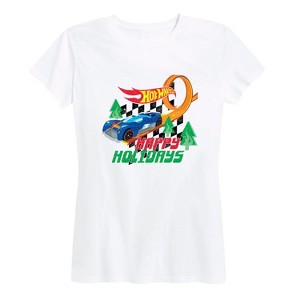 Women's - Hot Wheels - Holiday Merchandise Short Sleeve Graphic T-Shirt - 1 of 4