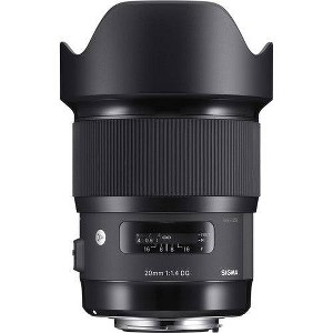 Sigma 20mm f/1.4 DG HSM Art Lens for Nikon F - 1 of 4