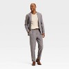 Men's Relaxed Leg Tweed Dress Pants - Goodfellow & Co™ Gray - 3 of 3
