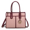 MKF Collection Livia Women's Satchel Bag Vegan Leather by Mia K - 2 of 4