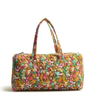 Vera Bradley Women's Outlet Peanuts Cotton Large Travel Duffel Bag