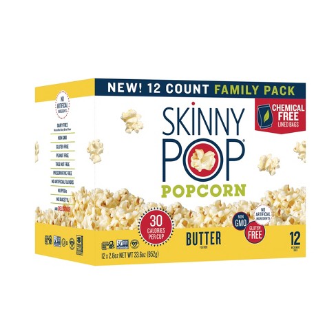 SkinnyPop Popcorn, 28 ct  Office Pantry Snacks & Supplies