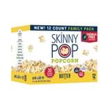 SkinnyPop Microwave Butter Popcorn - 12ct