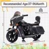 Jojoka Kids Electric Ride On Motorcycle for Toddlers, 3km/h Safe Speed, Forward Only, Fun Sounds, Durable Plastic, Easy Operation - 2 of 4