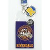 Riverdale Lanyard ID Badge Holder High School Bulldogs With 1.5" Rubber Charm Pendant - 2 of 4
