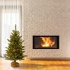 4' Pre-lit Kensington Artificial Christmas Tree in Burlap Base Clear Lights - National Tree Company - 2 of 4