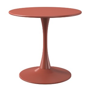 WestinTrends Playa 31.5" Round Outdoor Indoor Metal Cocktail Dining Table - 1 of 4