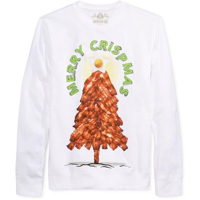 American Rag Mens Merry Crispmas Sweatshirt