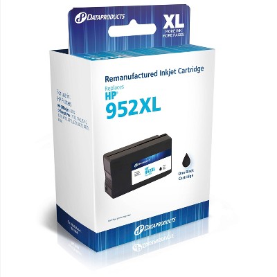 Remanufactured Black XL High Yield Single Ink Cartridge - Compatible with HP 952XL Ink Series (F6U19) - Dataproducts