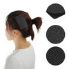 Unique Bargains Women's Hair Fixed Square Magic Paste Black 2 Pcs - 3 of 4