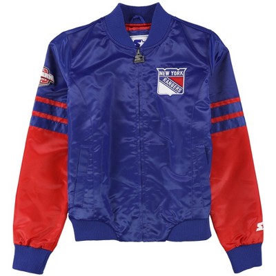 STARTER Womens New York Rangers Bomber Jacket
