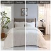 Sapphtopaz Comforter Set Fur Down Alternative with Checkerboard Pattern Printing - 2 of 4