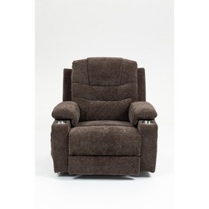 TiramisuBest Lounge chair lift chair relax sofa chair sitting room furniture sitting room power supply elderly electric lounge chair with Br - 1 of 4