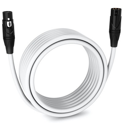 LyxPro Balanced XLR Cable, Male to Female, 3 Pin Microphone Cable
