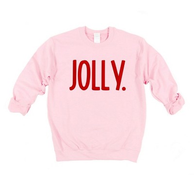 Simply Sage Market Women's Graphic Sweatshirt Jolly Bold Puff Print