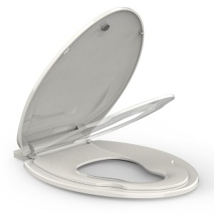 Toilet Seat, Soft Close Lid, Slow Close Noiseless Design, American Standard Compatible - 1 of 1