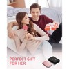 Womens Wallet Card Holder: Pop Up Card Case, Genuine Leather, RFID Blocking, Slim - 4 of 4