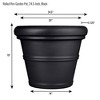 Tusco Products Plastic Rolled Rim Planter - 3 of 3