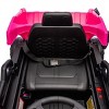 TopComfy Baby Walkers Kids Ride On Dump Truck Two Wheel Drive Wheel Suspension Extra Shovel Multimedia Function for Kids, Pink, 32.48"*21.06"*13.78" - 4 of 4